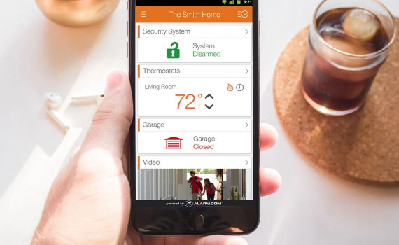 Alarm.com App Image