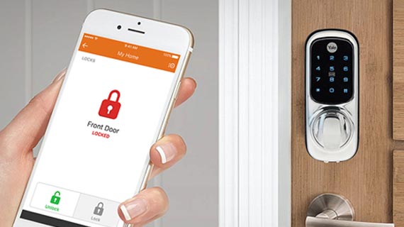 accessing yale smart lock
