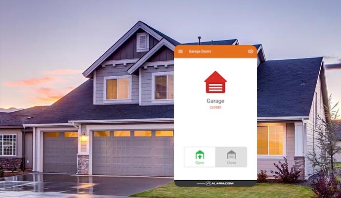 Software operated door lock system