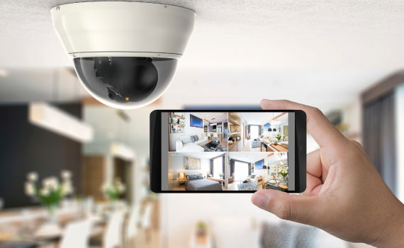 home security cameras monitoring