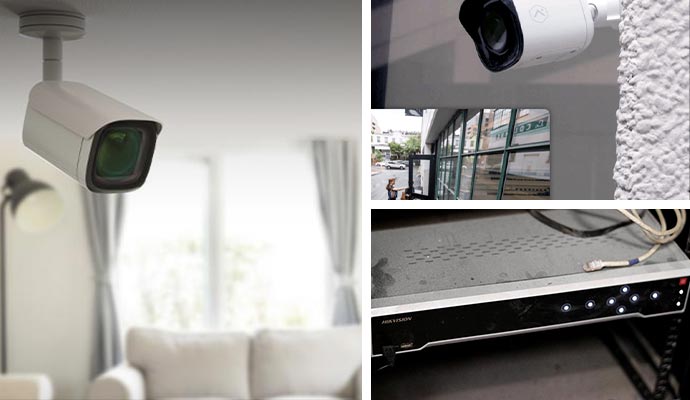 indoor, outdoor cameras