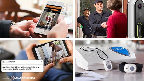 interactive home security services