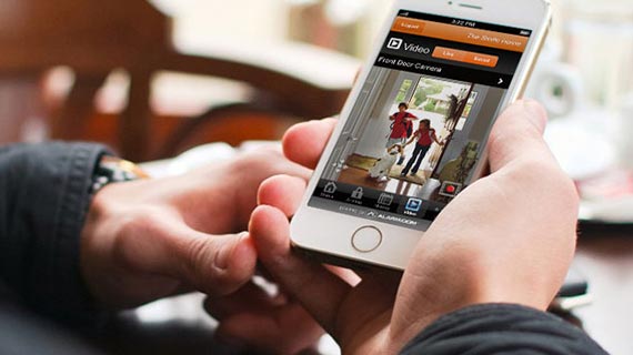 cctv controlled house