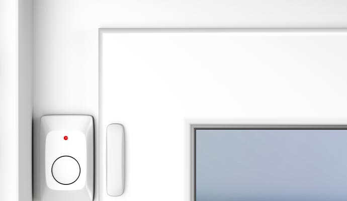 windows magnetic alarm system