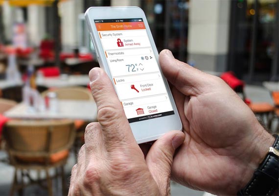 smart home security app