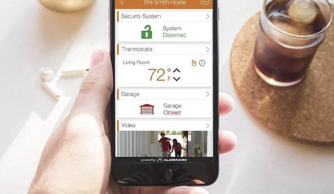 wifi connected camera monitoring