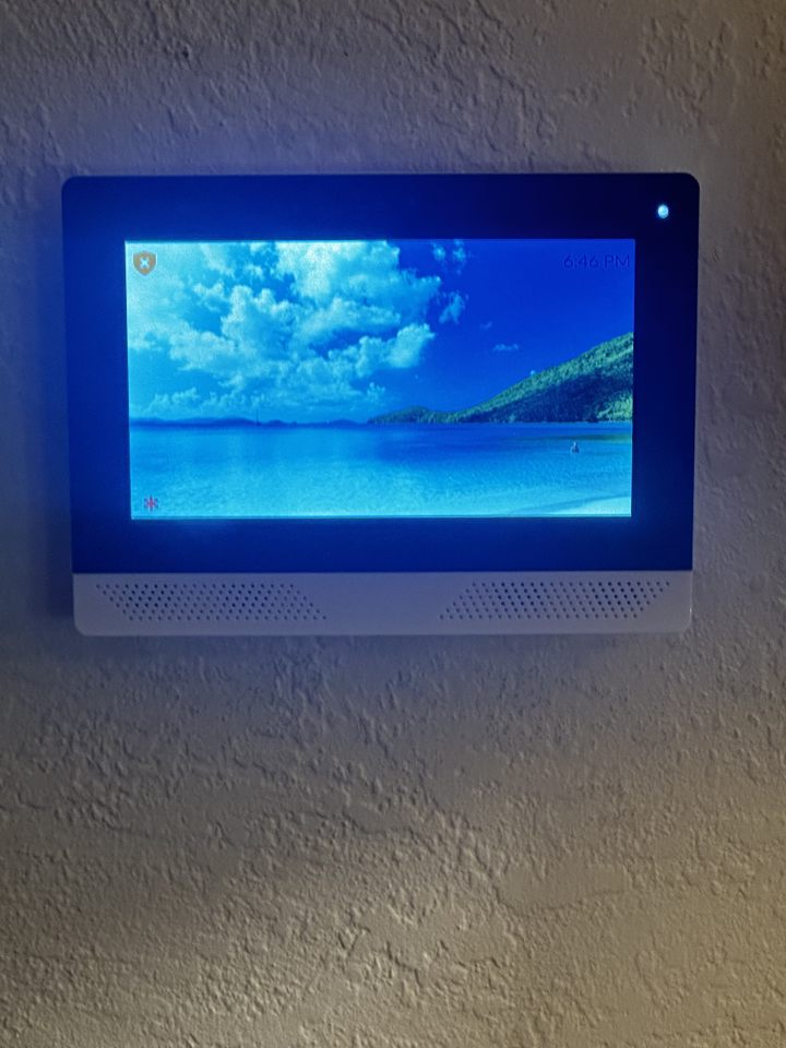Security Devices Control Panel