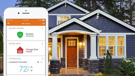 interactive home security