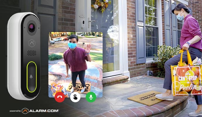 Video doorbell demonstration